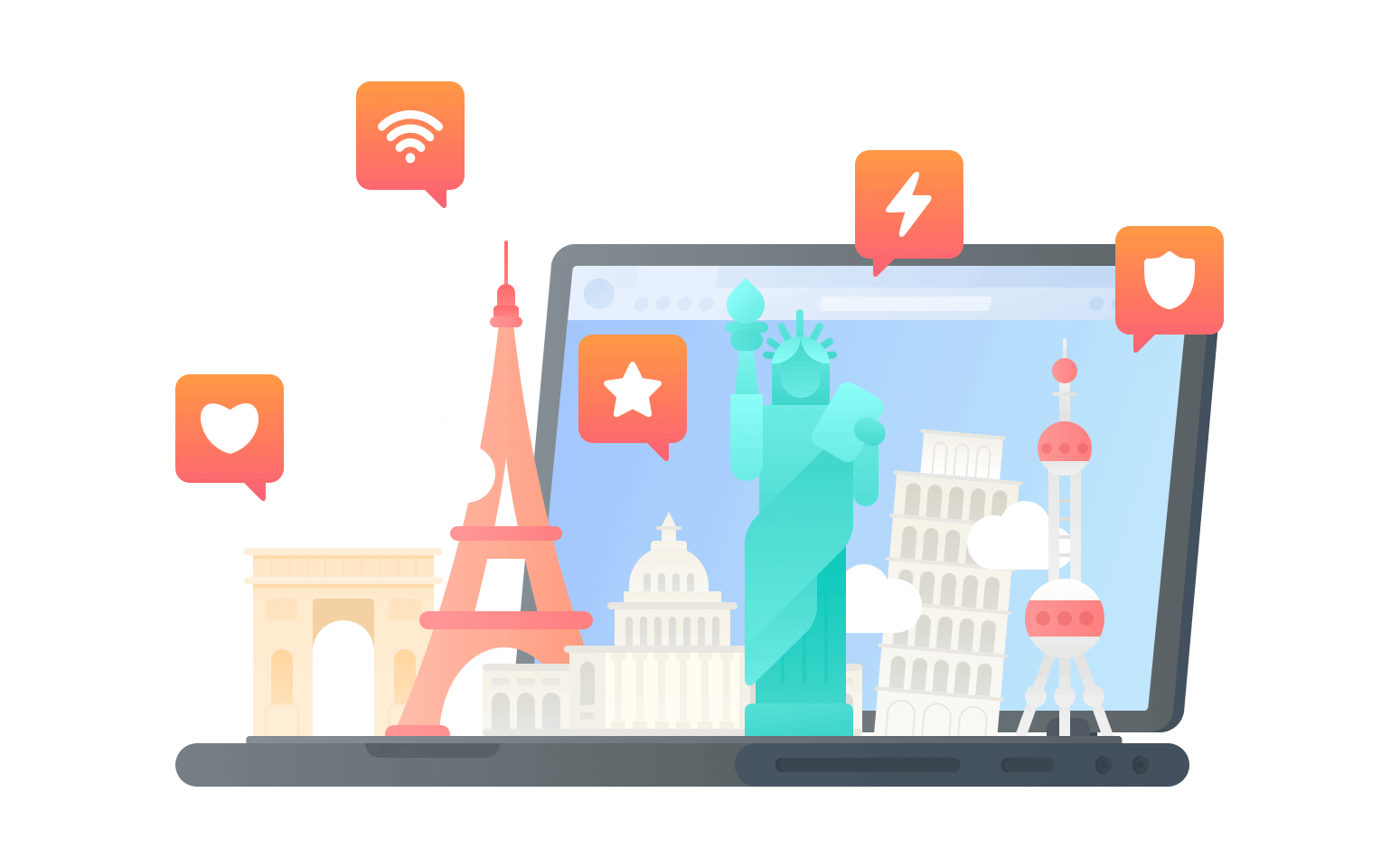 国外回国VPN - 云网吧